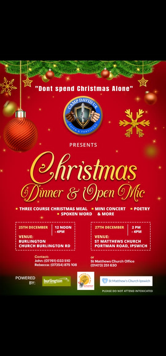 Christmas Dinner and Open Mic